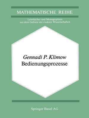 cover image of Bedienungsprozesse